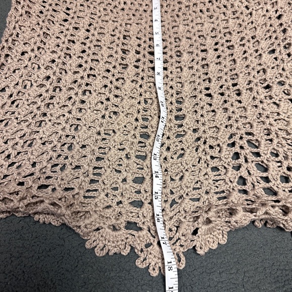 1.4.3. Story by Line Up Crochet Lace Tank Top - Beige - Picture 5 of 8